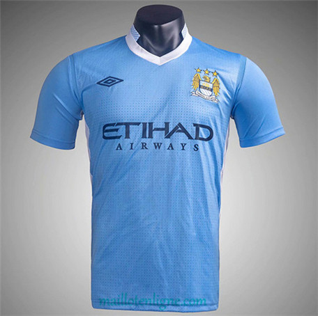 Thai Maillot de Classic Manchester City Domicile 2011-12