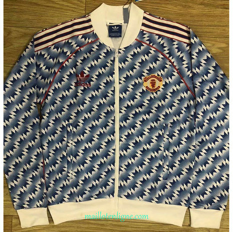Thai Maillot du Classic Manchester United Exterieur Jacket 1990-92