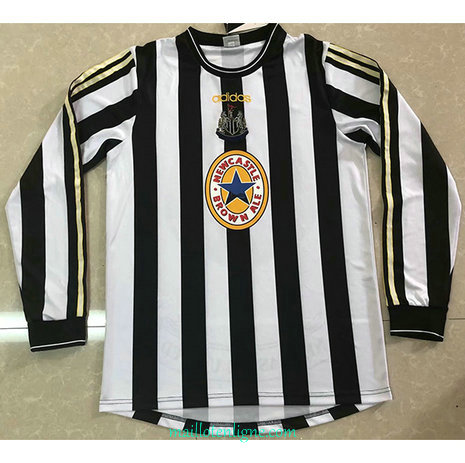 Thai Maillot de Classic Newcastle United Domicile Manche Longue 1997-99