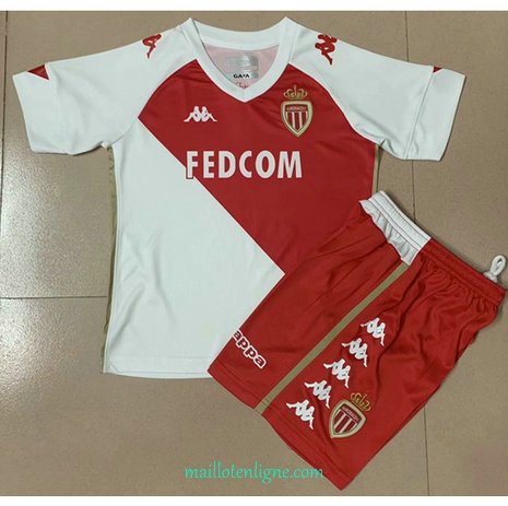 Thai Maillot de AS Monaco Enfant Domicile 2020 2021