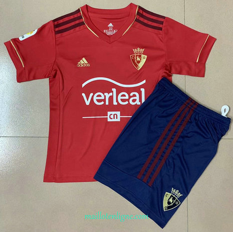 Thai Maillot du Osasuna Enfant Domicile 2020 2021