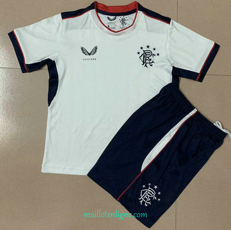 Thai Maillot du Rangers Enfant Exterieur 2020 2021