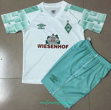 Thai Maillot de Werder Bremen Enfant Exterieur 2020 2021