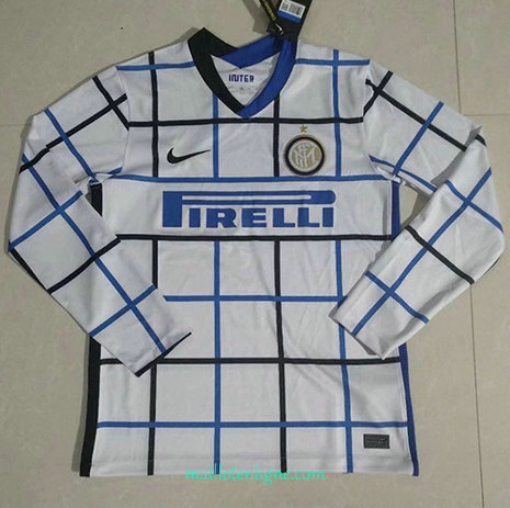 Thai Maillot de Inter Milan Exterieur Manche Longue 2020 2021