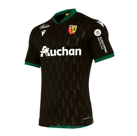 Thai Maillot de Lens Exterieur Noir 2020 2021