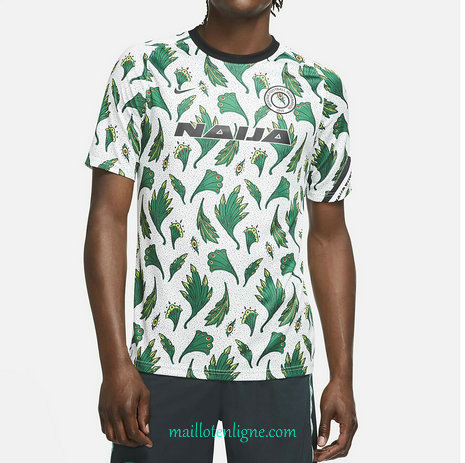 Thai Maillot du Nigeria Pre-Match 2020 2021