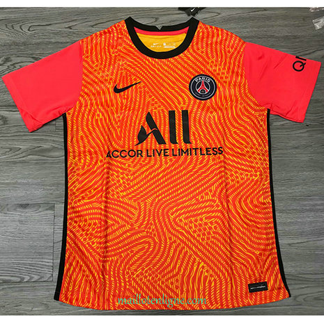 Thai Maillot du PSG orange 2020 2021