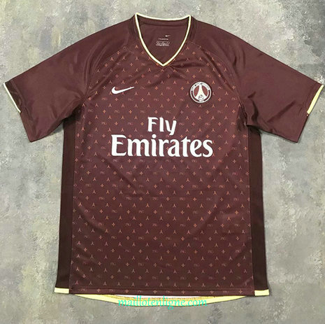 Thai Maillot de PSG training Rouge 2020 2021