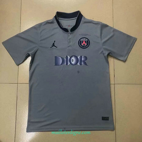 Thai Maillot du PSG Pre-Match Gris 2020 2021