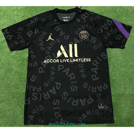 Thai Maillot de PSG Pre-Match Noir 2020 2021