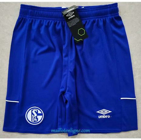 Thai Maillot du Schalke 04 Domicile Short 2020 2021