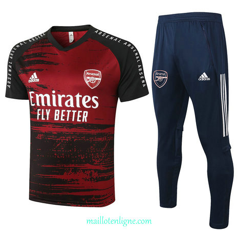 Thai Maillot du Maillot Training Arsenal Rouge foncé 2020 2021