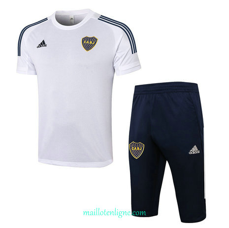 Thai Maillot du Maillot Training Boca Juniors 3/4 Blanc 2020 2021