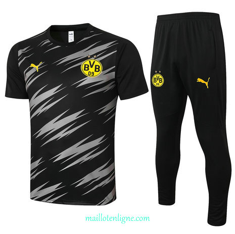 Thai Maillot de Maillot Training Borussia Dortmund Noir 2020 2021