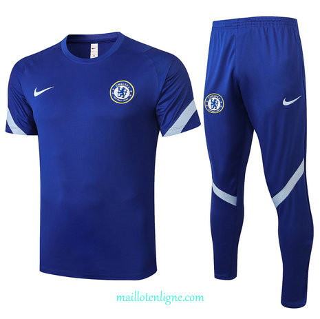 Thai Maillot de Maillot Training Chelsea Bleu 2020 2021