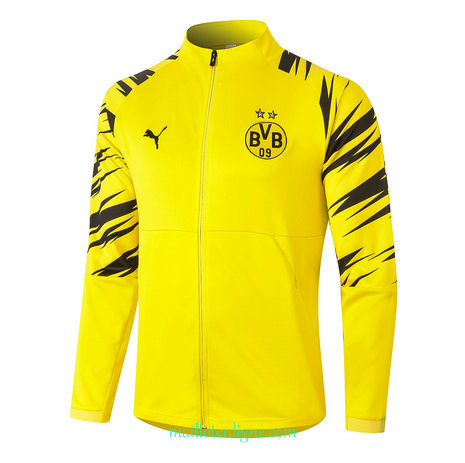 Thai Veste foot Borussia Dortmund Jaune 2020 2021