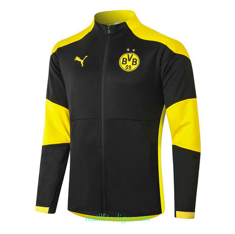 Thai Veste foot Borussia Dortmund Noir 2020 2021