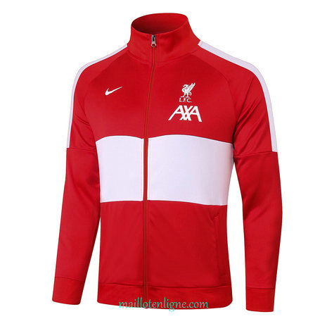 Thai Veste foot Liverpool Rouge/Blanc 2020 2021