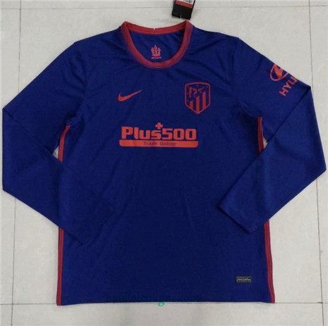 Thai Maillot du Atletico Madrid Exterieur Manche Longue 2020 2021