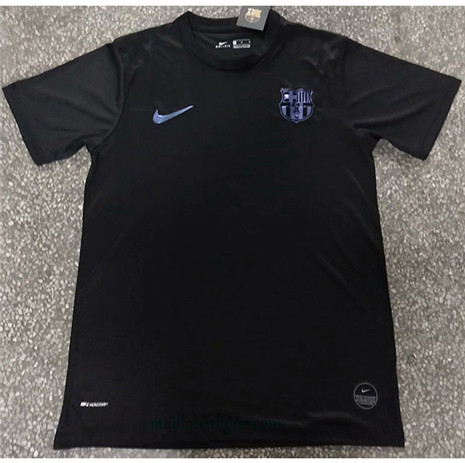 Thai Maillot du Barcelone Noir 2020 2021