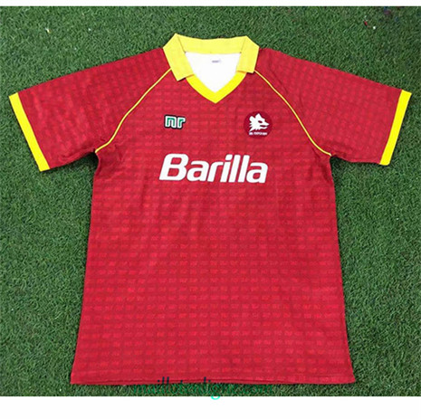 Thai Maillot du Classic AS Roma Domicile 1990-91