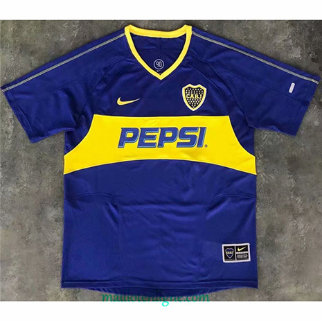 Thai Maillot du Classic Boca Juniors Domicile 2003-04