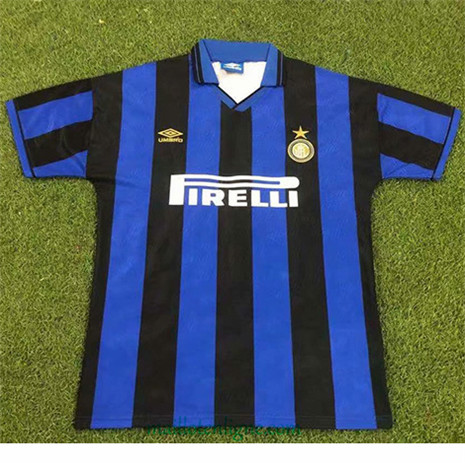Thai Maillot de Classic Inter Milan Domicile 1995-96