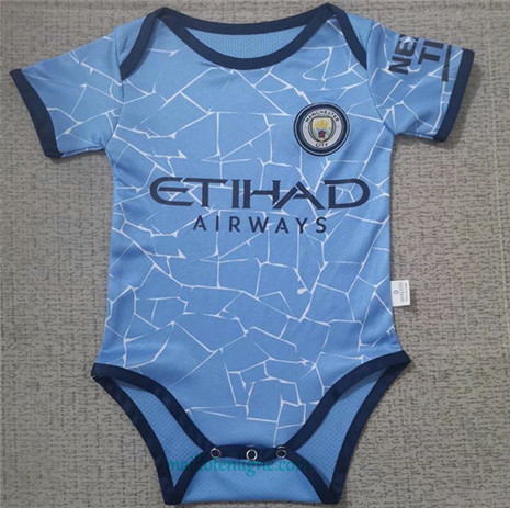 Thai Maillot de Manchester City Bébé Domicile 2020 2021