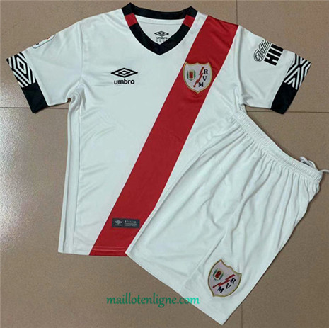 Thai Maillot de Rayo Vallecano Enfant Domicile 2020 2021