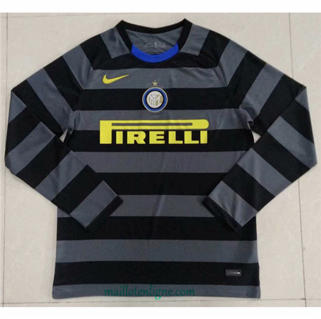 Thai Maillot de Inter Milan Third Manche Longue 2020 2021