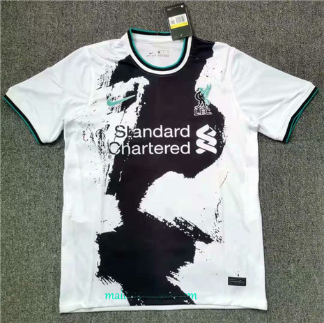 Thai Maillot du Liverpool Blanc training 2020 2021