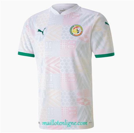 Thai Maillot de Senegal Domicile Blanc 2020 2021