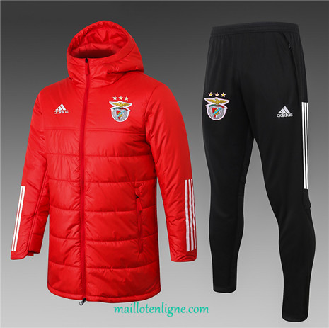 Thai Ensemble foot Benfica Doudoune Rouge 2020 2021