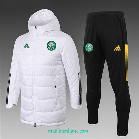 Thai Ensemble foot Celtic Doudoune Blanc 2020 2021