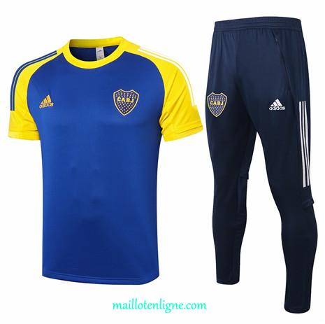 Thai Maillot Training Boca Juniors Bleu Marine/Jaune 2020 2021