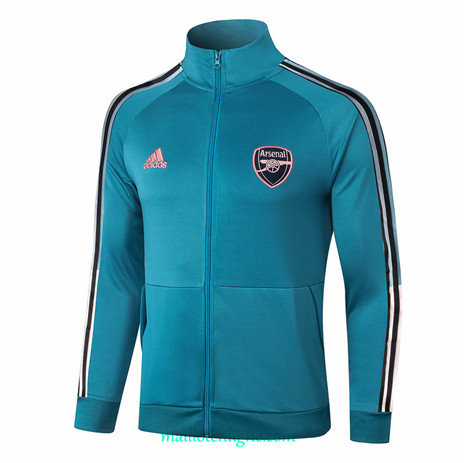 Thai Veste foot Arsenal Bleu Marine 2020 2021