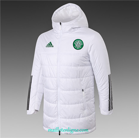 Thai Veste foot Celtic Doudoune Blanc 2020 2021