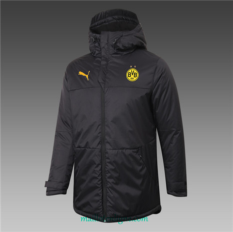 Thai Veste foot Borussia Dortmund Doudoune Noir 2020 2021