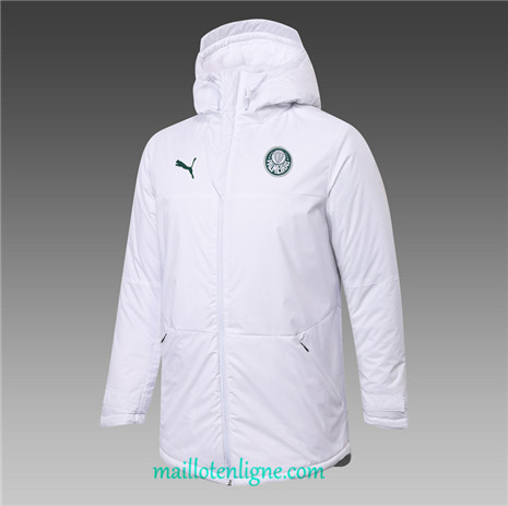 Thai Veste foot Palmeiras Doudoune Blanc 2020 2021