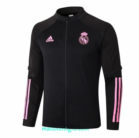 Thai Veste foot Real Madrid Noir/Rouge 2020 2021