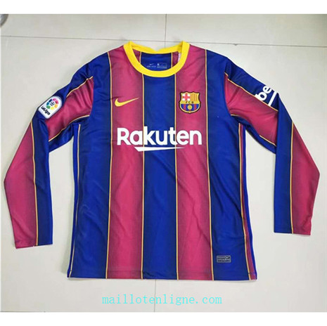 Maillot de Barcelone Domicile Manche Longue 2020 2021