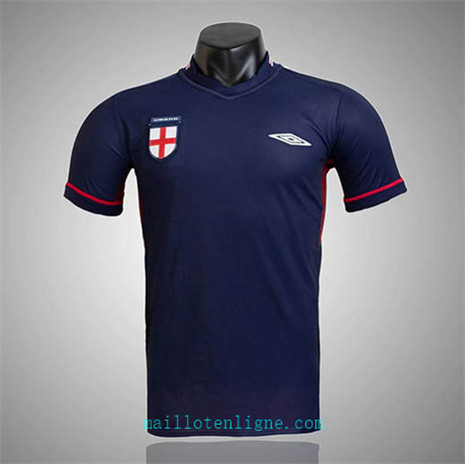 Maillot Classique Angleterre Bleu Marine 2002