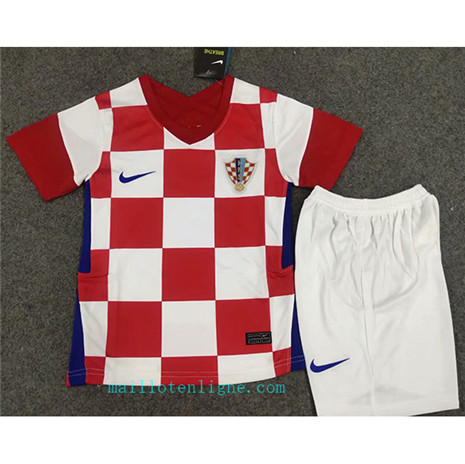 Maillot du Croatie Enfant Domicile 2020 2021