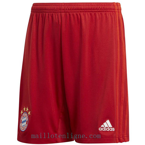 Maillot du Bayern Munich Domicile Shorts Rouge 2019 2020