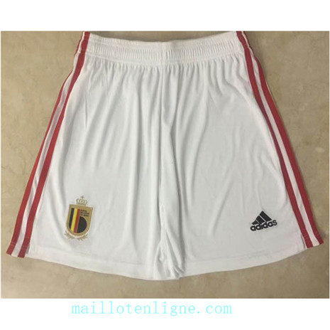 Maillot de Belgique Shorts Blanc 2020 2021