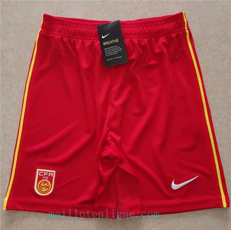 Maillot du Chine Domicile Shorts 2020 2021