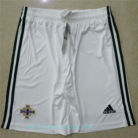 Maillot du Irlande du Nord Shorts Blanc 2019 2020