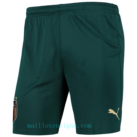 Maillot de Italie Shorts Vert fonce 2020 2021