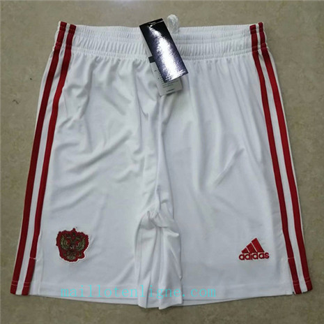 Maillot de Russe Shorts Blanc 2019 2020