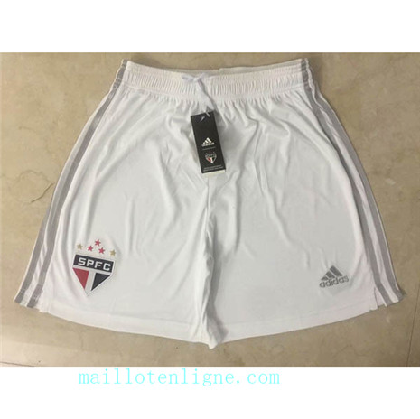 Maillot de Sao Paulo Shorts Blanc 2019 2020